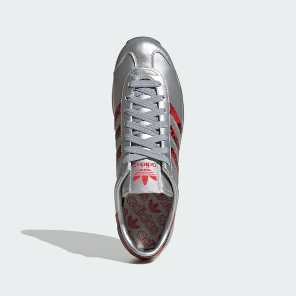 [JP7088] Mens Adidas Country Japan 'Silver Metallic Better Scarlet Core Black'