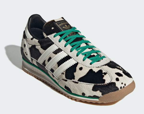 [JR1639] WOMENS ADIDAS SL 72 OG 'COW PRINT BLACK WHITE'