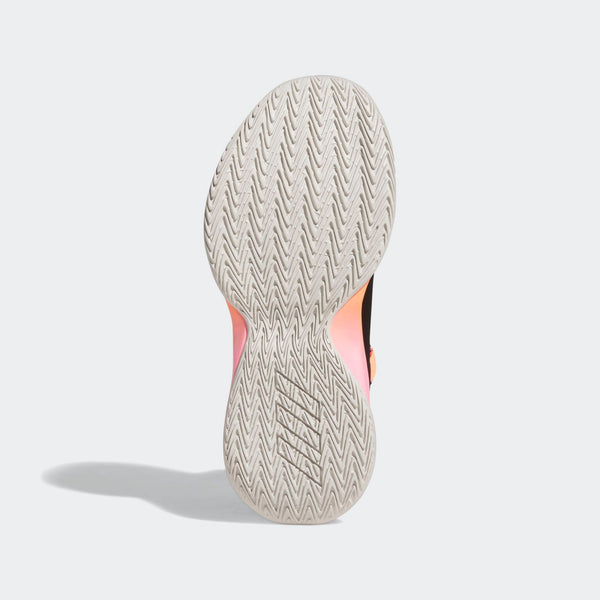 [GX4793] YOUTH ADIDAS CROSS 'EM UP 5 WIDE (GS) 'BLACK BEAM PINK'