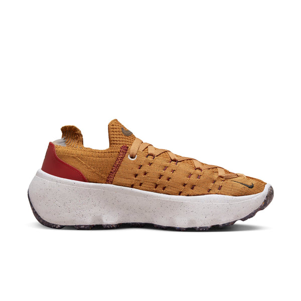 [DA2725-701] Womens Nike SPACE HIPPIE 04 'WHEAT DARK BEETROOT'