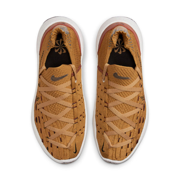 [DA2725-701] Womens Nike SPACE HIPPIE 04 'WHEAT DARK BEETROOT'