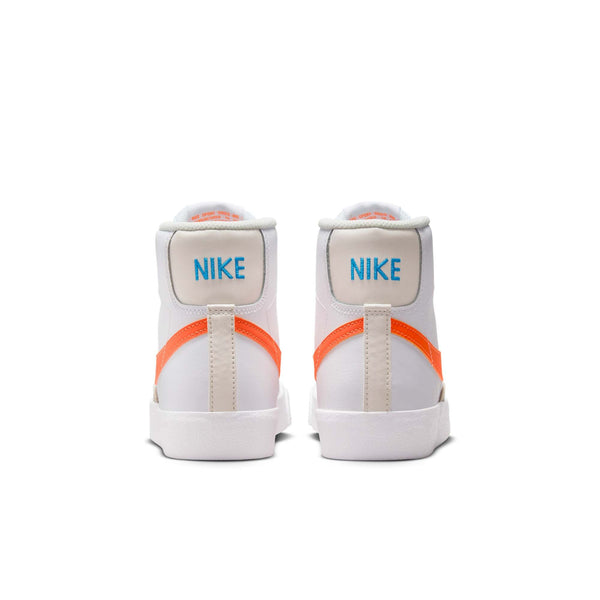 [DA4086-116] GRADE SCHOOL NIKE BLAZER MID 77 'WHITE TOTAL ORANGE' (GS)