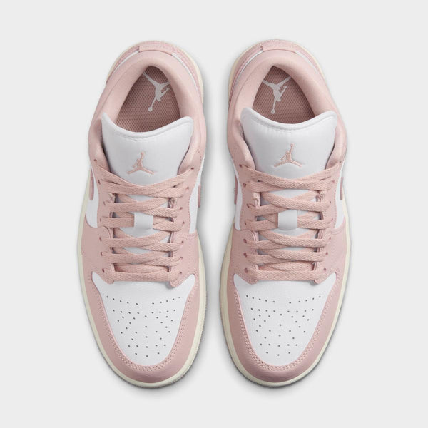 [DC0774-162] WOMENS AIR JORDAN RETRO 1 LOW 'PINK OXFORD'
