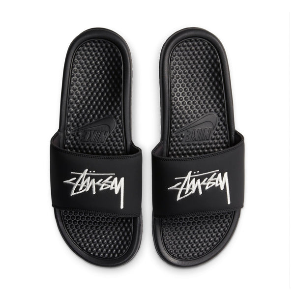 [DC5239-001] Mens Nike Benassi 'Stussy Black'
