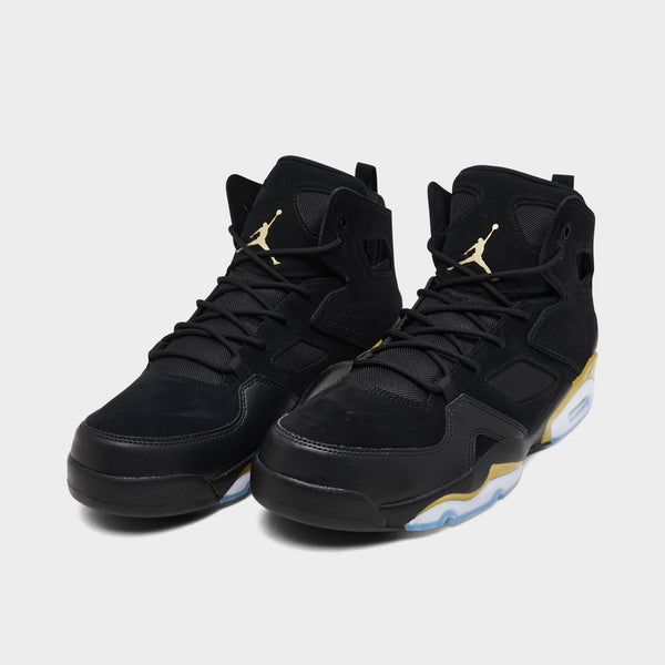 [DC7329-007] MENS AIR JORDAN FLIGHT CLUB 91 'BLACK METALLIC GOLD (2021)'