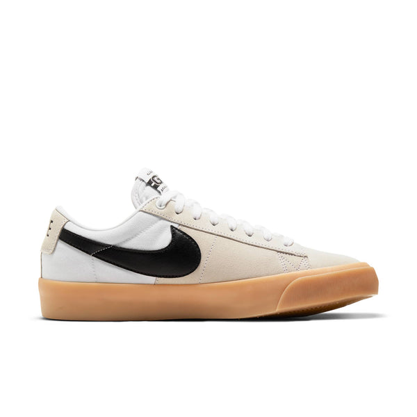 [DC7695-100] Mens NIKE ZOOM BLAZER LOW PRO GT SB 'WHITE GUM'