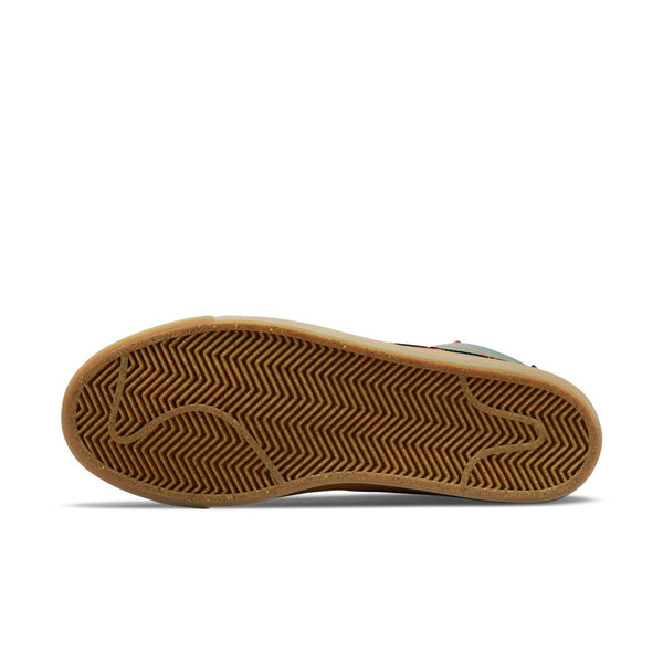 [DC8903-301] Mens Nike SB ZOOM BLAZER MID PRM 'ACCLIMATE COOL GREY YELLOW STRIKE'