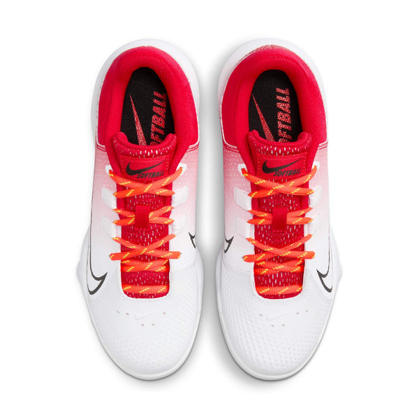 [DC8990-600] WOMENS NIKE HYPERDIAMOND 4 PRO MCS 'UNIVERSITY RED WHITE'