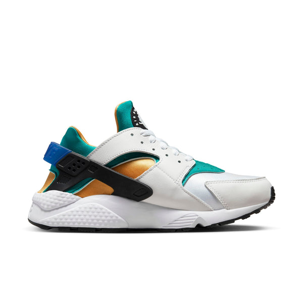 [DD1068-110] Mens Nike AIR HUARACHE 'WHITE BLUE EMERALD RESIN'