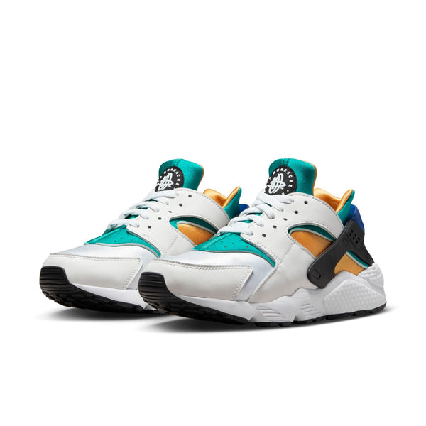 [DD1068-110] Mens Nike AIR HUARACHE 'WHITE BLUE EMERALD RESIN'