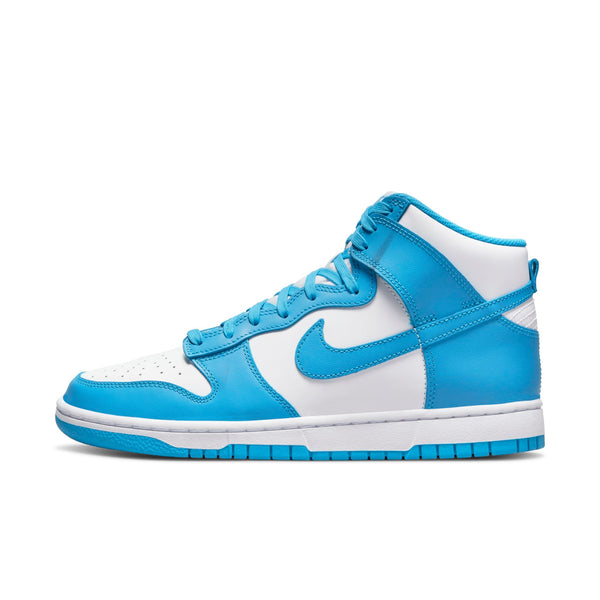 [DD1399-400] Mens Nike Dunk High Retro 'Laser Blue'