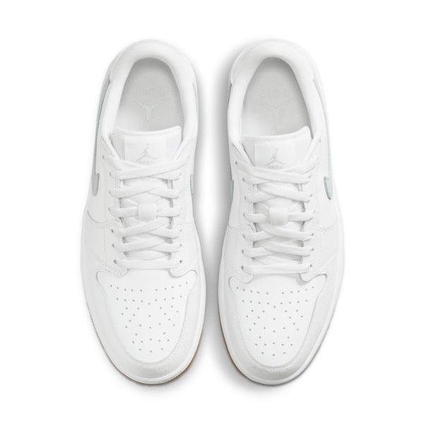 [DD9315-111] Mens Air Jordan RETRO 1 LOW GOLF 'WHITE GUM'