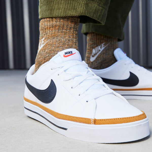 [DH3162-100] Mens Nike COURT LEGACY NEXT NATURE 'WHITE DESERT OCHRE'