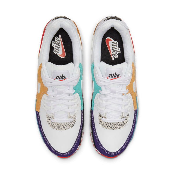 [DH5075-100] Womens Nike AIR MAX 90 SE 'ANIMAL WHITE'