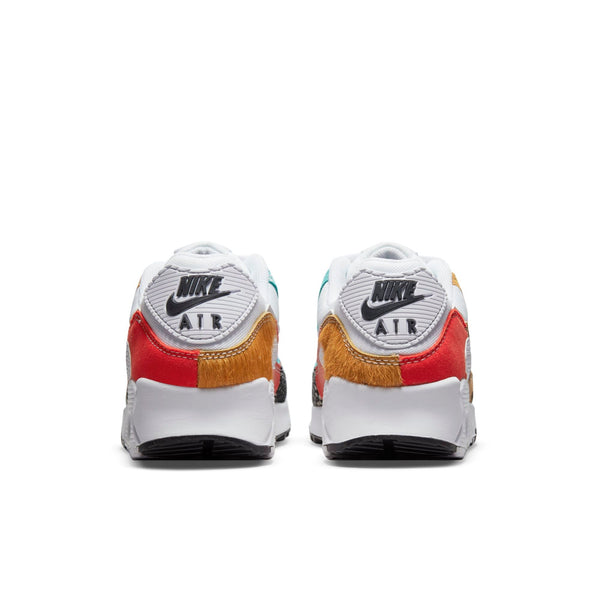 [DH5075-100] Womens Nike AIR MAX 90 SE 'ANIMAL WHITE'