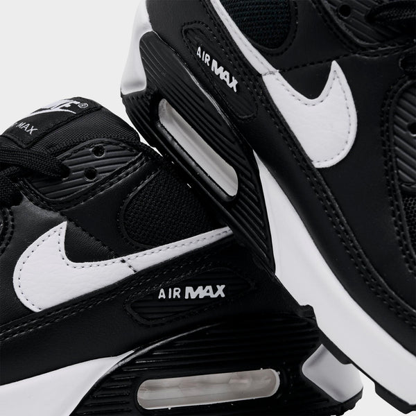 [DH8010-002] WOMENS NIKE AIR MAX 90 'BLACK WHITE'