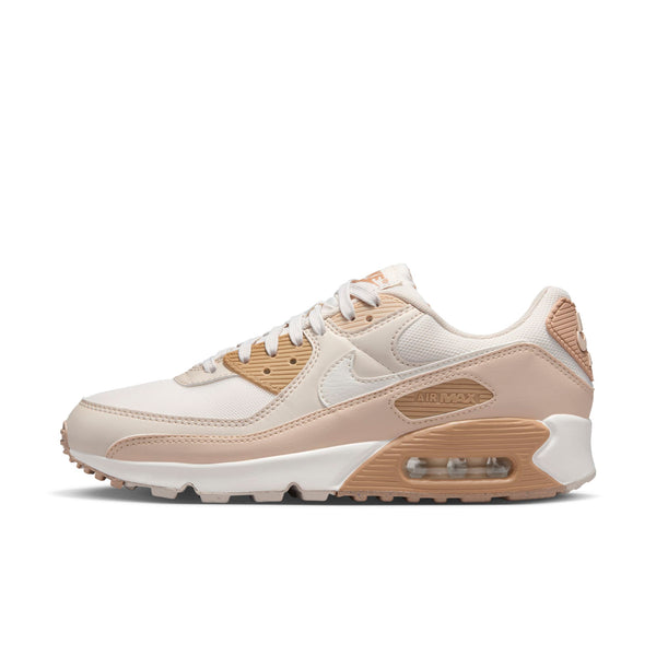 [DH8010-004] Womens NIKE AIR MAX 90 'PHANTOM LIGHT OREWOOD BROWN'