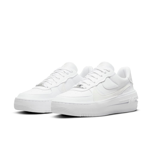 [DJ9946-100] Womens Nike AIR FORCE 1 LOW PLT.AF.ORM 'PINK OXFORD'