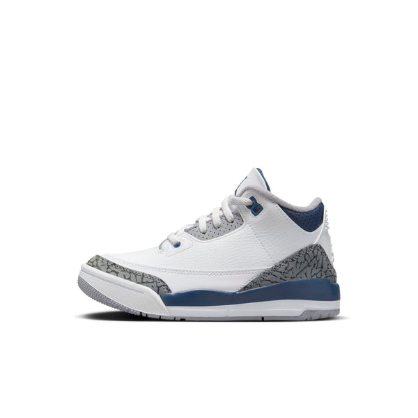 [DM0966-140] Preschool Air Jordan RETRO 3 'MIDNIGHT NAVY (PS)'