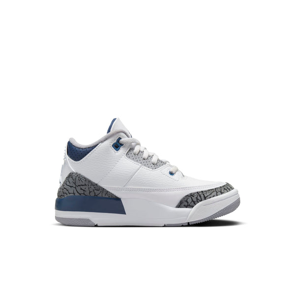 [DM0966-140] Preschool Air Jordan RETRO 3 'MIDNIGHT NAVY (PS)'