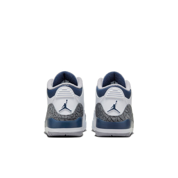 [DM0966-140] Preschool Air Jordan RETRO 3 'MIDNIGHT NAVY (PS)'