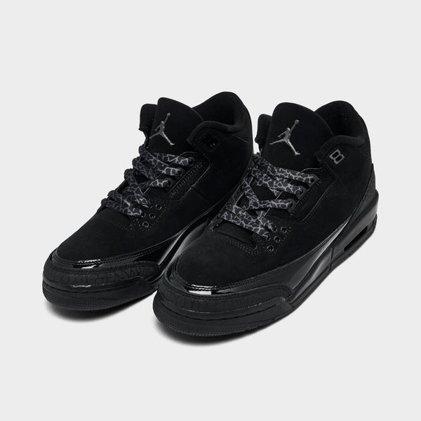 [DM0967-001] GRADE SCHOOL AIR JORDAN RETRO 3 'BLACK CAT (2025) (GS)'