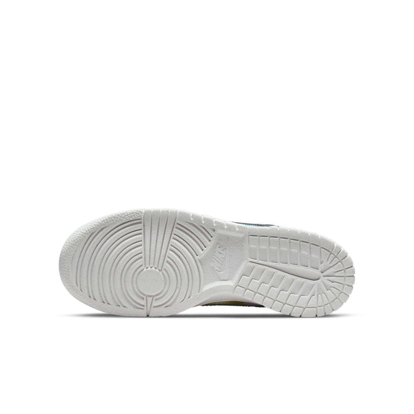 [DM1051-400] GRADE SCHOOL NIKE DUNK LOW SE GS 'GRAFFITI - OBSIDIAN'