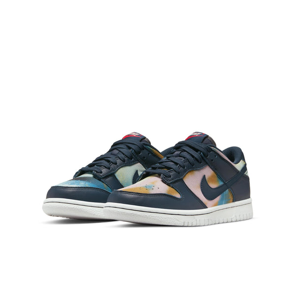 [DM1051-400] GRADE SCHOOL NIKE DUNK LOW SE GS 'GRAFFITI - OBSIDIAN'