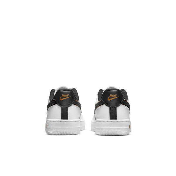 [DM3386-100] Preschool Nike AIR FORCE 1 LV8 'METALLIC SWOOSH PACK - WHITE (PS)'