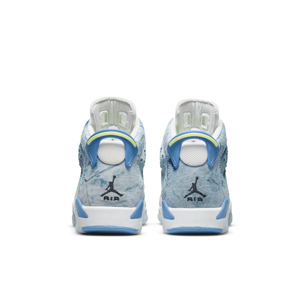 [DM9045-100] Youth Air Jordan Retro 6 (GS) 'Washed Denim'