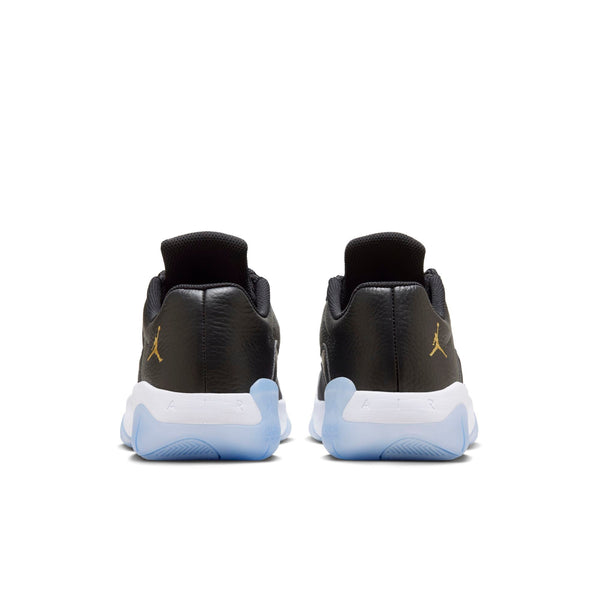 [DN4180-070] Mens Air Jordan RETRO 11 CMFT LOW 'BLACK WHITE GOLD'