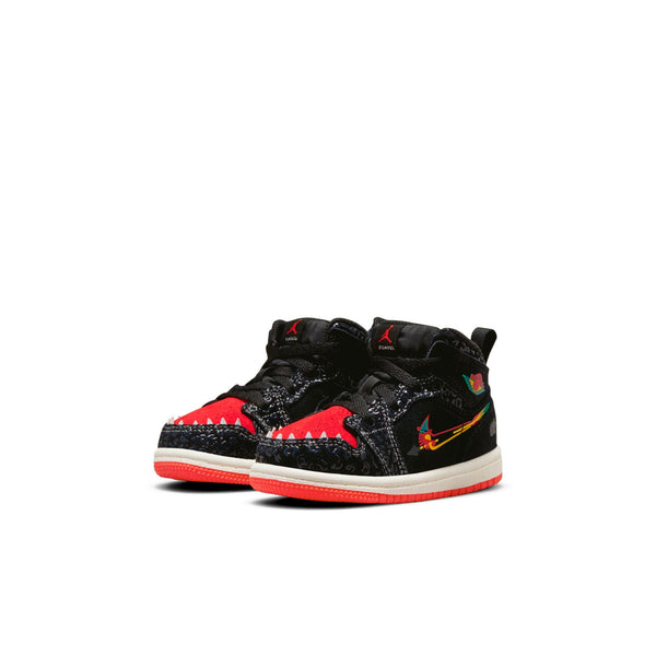 [DN5120-001] Toddlers Air Jordan Retro 1 Mid SE (TD) 'Siempre Familia'