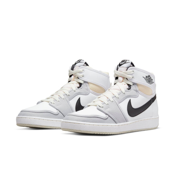 [DO5047-100] Mens Air Jordan Retro 1 AJKO 'White Black Grey Fog'