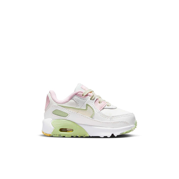 [DQ0278-100] TODDLERS NIKE AIR MAX 90 'WHITE PINK GREEN'