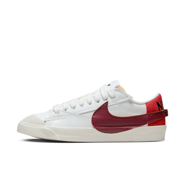 [DQ1470-104] WOMENS NIKE BLAZER LOW 77 JUMBO 'DARK BEETROOT CINNABAR'
