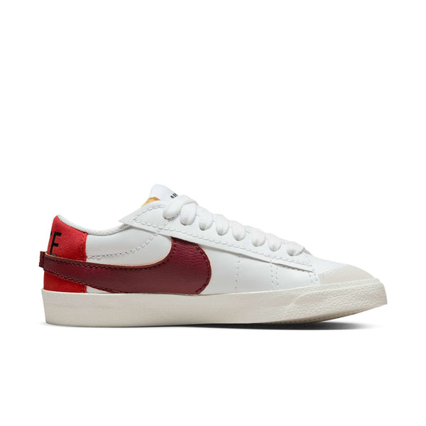 [DQ1470-104] WOMENS NIKE BLAZER LOW 77 JUMBO 'DARK BEETROOT CINNABAR'