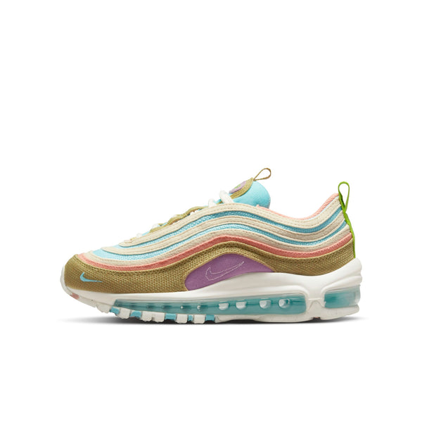 [DQ4126-400] Grade School Nike AIR MAX 97 SE GS 'SUN CLUB - COPA WHEAT GRASS'