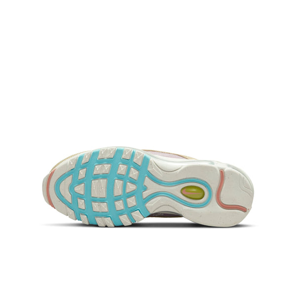 [DQ4126-400] Grade School Nike AIR MAX 97 SE GS 'SUN CLUB - COPA WHEAT GRASS'