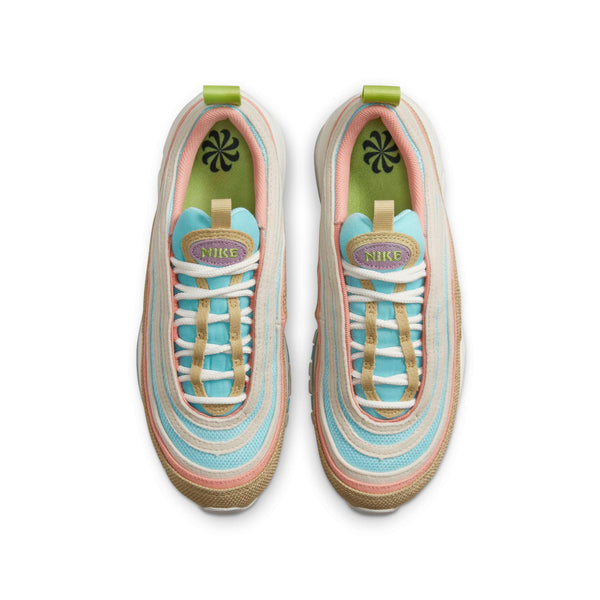 [DQ4126-400] Grade School Nike AIR MAX 97 SE GS 'SUN CLUB - COPA WHEAT GRASS'