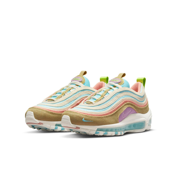 [DQ4126-400] Grade School Nike AIR MAX 97 SE GS 'SUN CLUB - COPA WHEAT GRASS'