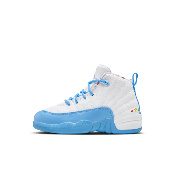 [DQ4366-114] Preschool Air Jordan Retro 12 (PS) 'Emoji'