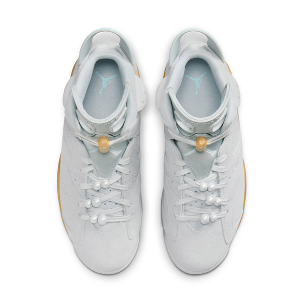 [DQ4914-074] Womens Air Jordan RETRO 6 CRAFT 'PARIS OLYMPICS PEARL'
