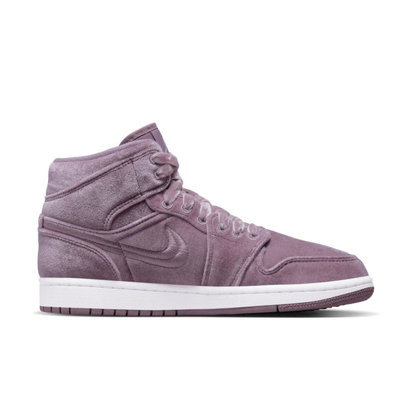[DQ8397-500] Womens Air Jordan RETRO 1 MID SE 'PURPLE VELVET'