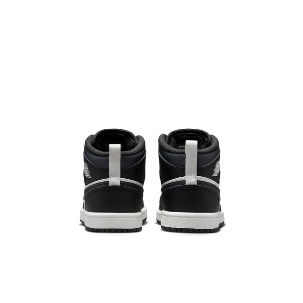 [DQ8424-010] Preschool Air Jordan Retro 1 Mid 'Off Noir Toe'