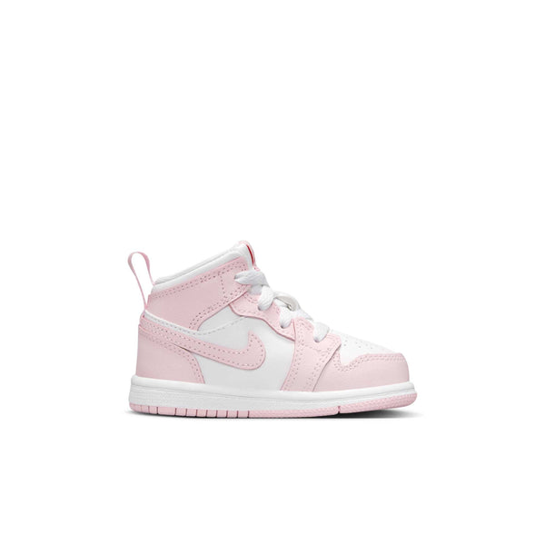 [DQ8425-608] Toddlers Air Jordan Retro 1 Mid 'Pink Foam Fire Red'