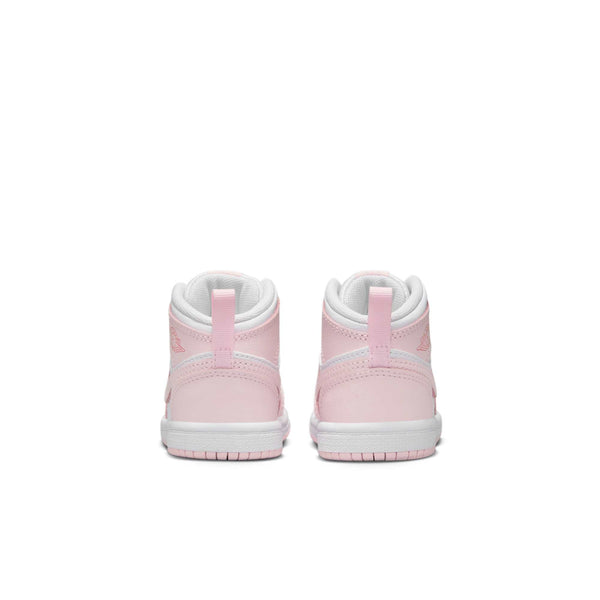 [DQ8425-608] Toddlers Air Jordan Retro 1 Mid 'Pink Foam Fire Red'