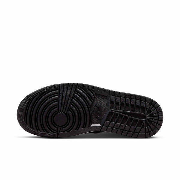 [DR0501-101] WOMENS AIR JORDAN RETRO 1 MID SPLITBLACK WHITE 'HOMAGE'
