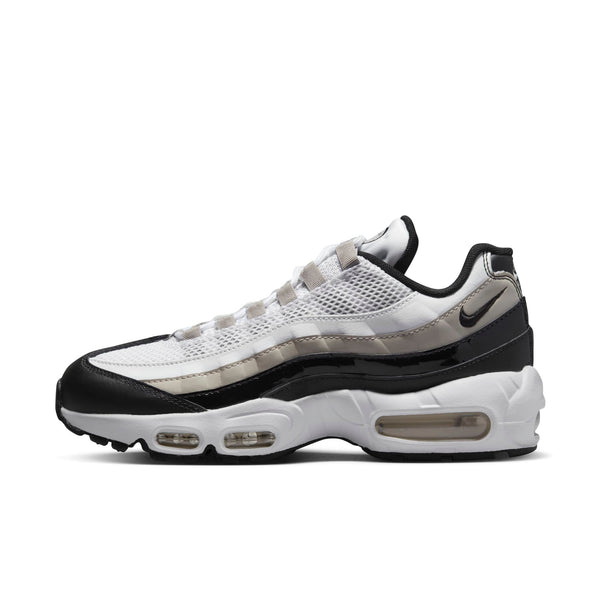 [DR2550-100] Womens Nike AIR MAX 95 'WHITE LIGHT IRON ORE BLACK PATENT'