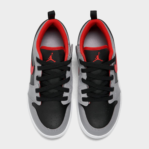 [DR9748-060] PRESCHOOL AIR JORDAN RETRO 1 LOW ALT 'CEMENT FIRE RED'