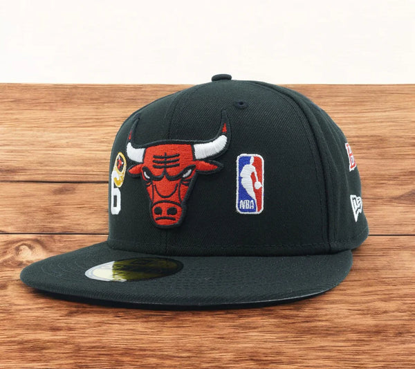 [60224561] MENS NEW ERA NBA CHICAGO BULLS 5950 QT FITTED - BLACK